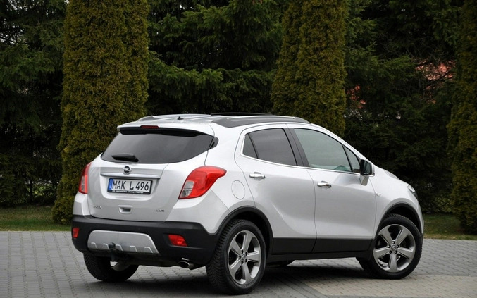 Opel Mokka cena 37900 przebieg: 215217, rok produkcji 2013 z Korsze małe 781